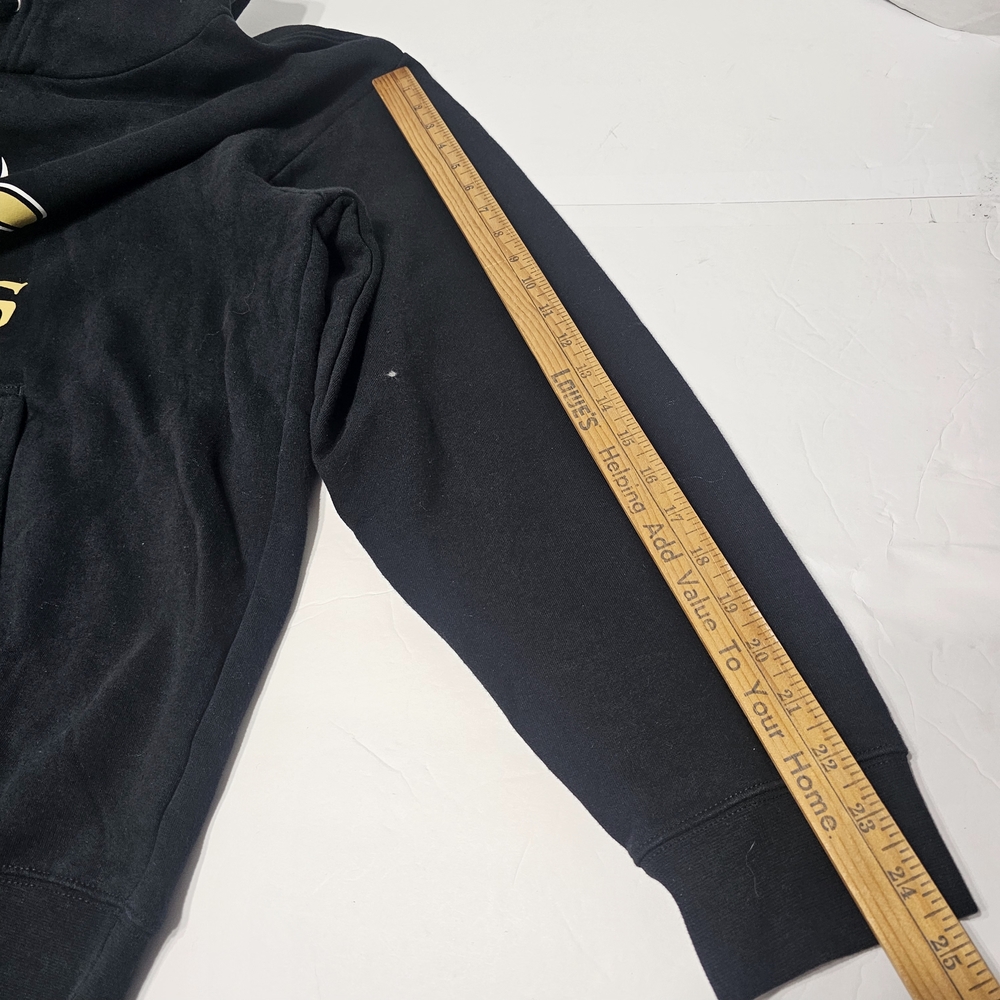 NFL Saints New Orleans Hoddie Sweater Pro Line Hoodie 2XL Black Mens - Picture 10 of 11
